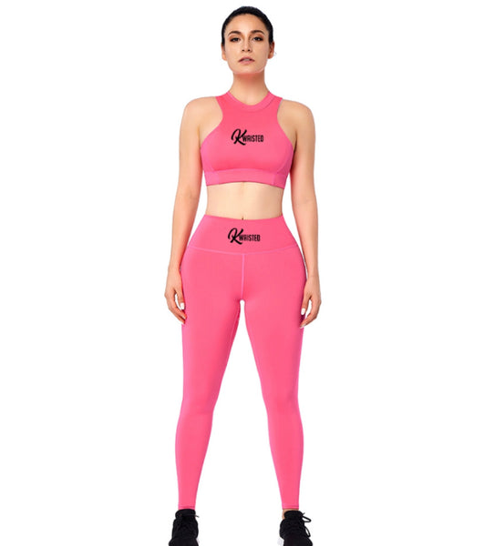 Pink Kwaisted workout mat