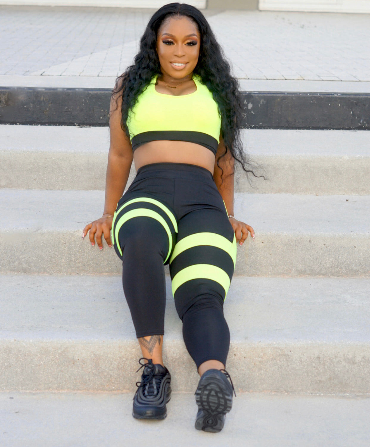 Lime green workout set – Kwaisted