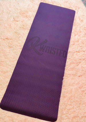 Purple Kwaisted workout mat